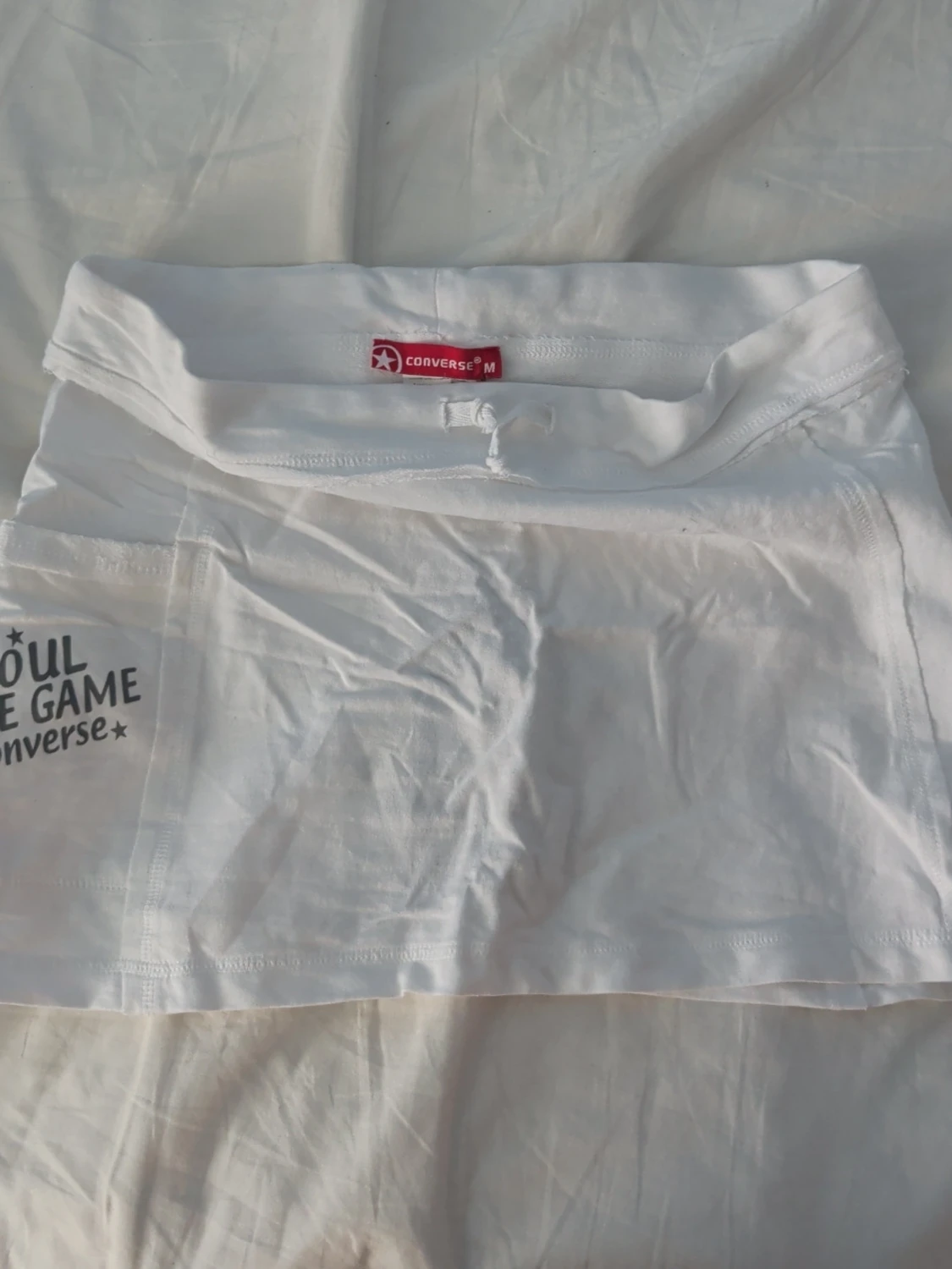 Vit skort från Converse
