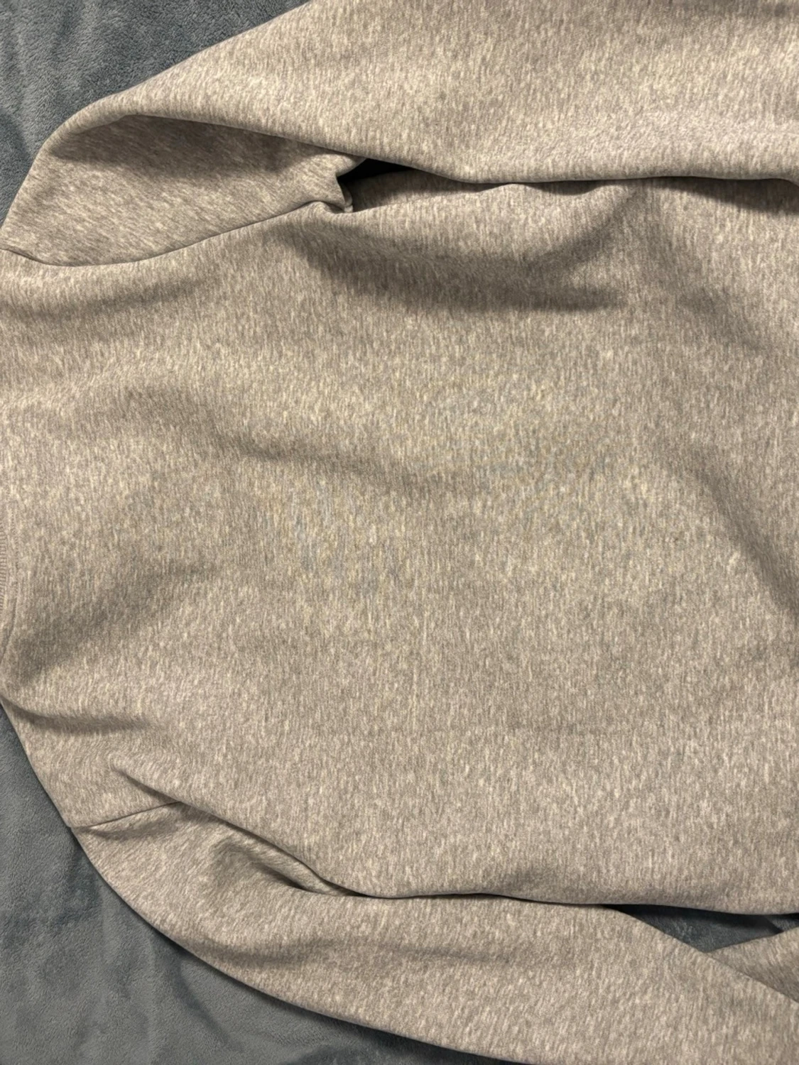 Grå basic sweatshirt - 2