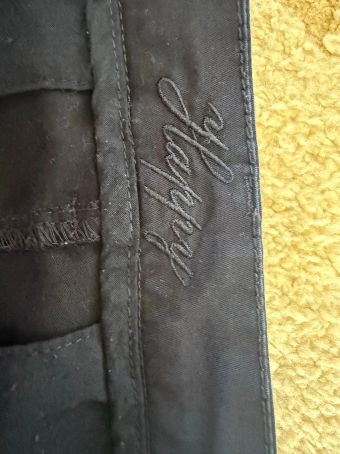 Mörkblå chinos Happy - 1