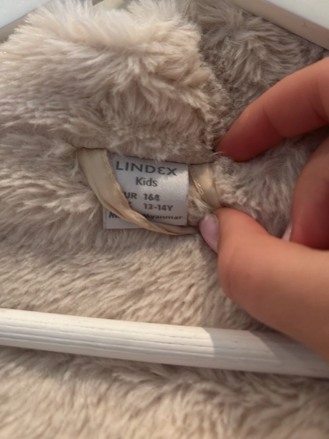 Leopardmönstrad regn/pälsjacka - 2