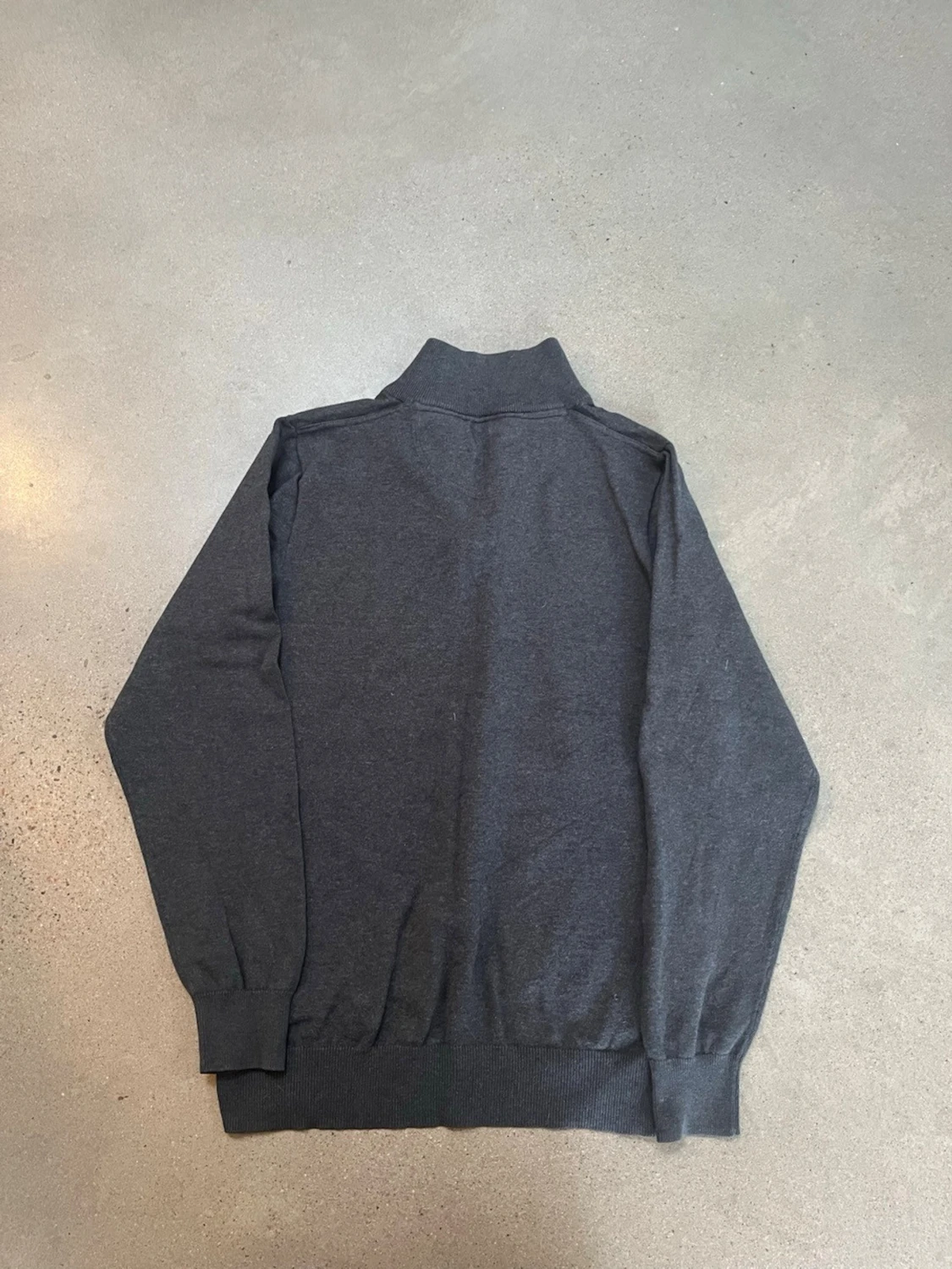Mörkgrå half zip-tröja från Morris - 1