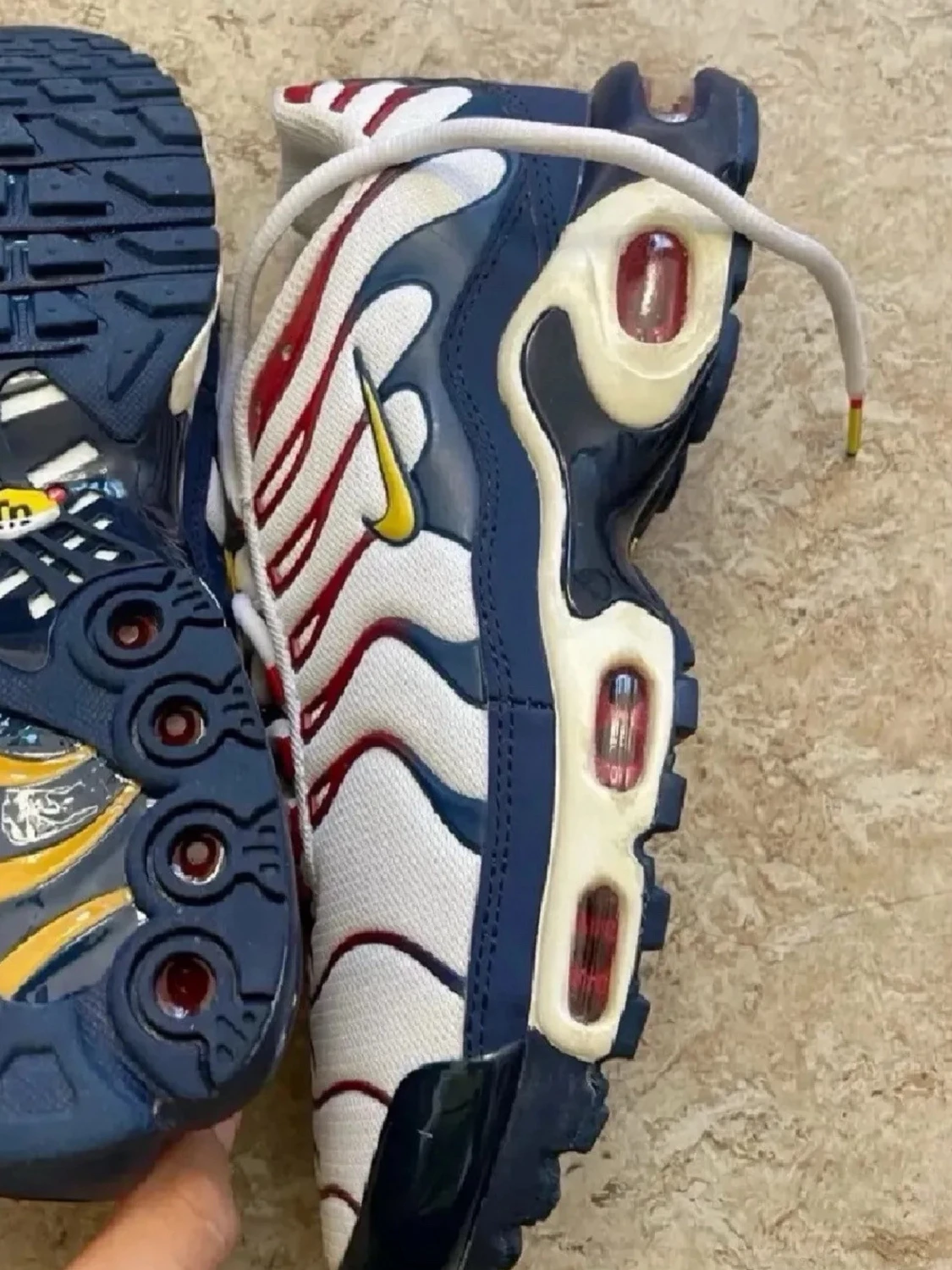 Nike Air Max Plus blå/röd/vit - 1