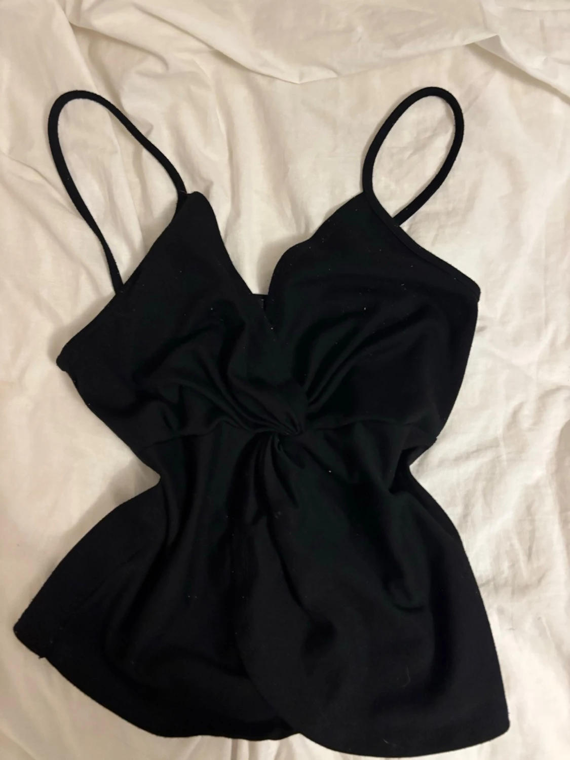 Svart twistad linnetopp