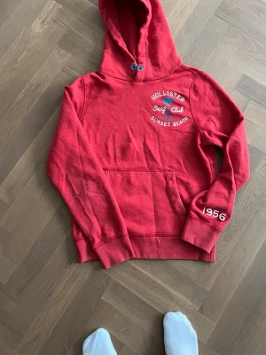 Hollister Surf Club hoodie - Asfet vintage Hollister hoodie! Skick 7/10. Inga uppenbara defekter. Riktigt coola detaljer och små design val som lyfter hela tröjan. Strl L. 