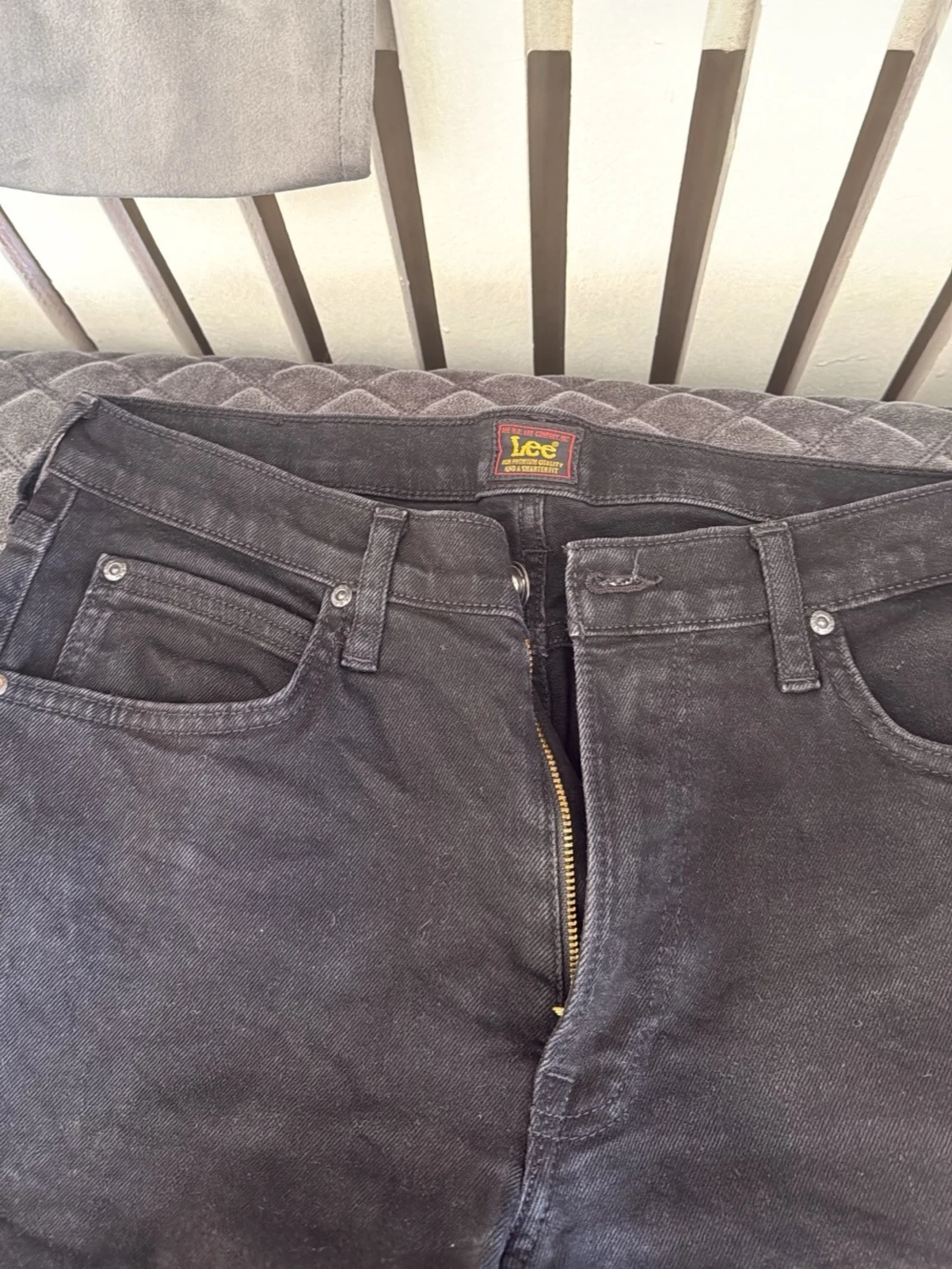 Svarta jeans från Lee - 1