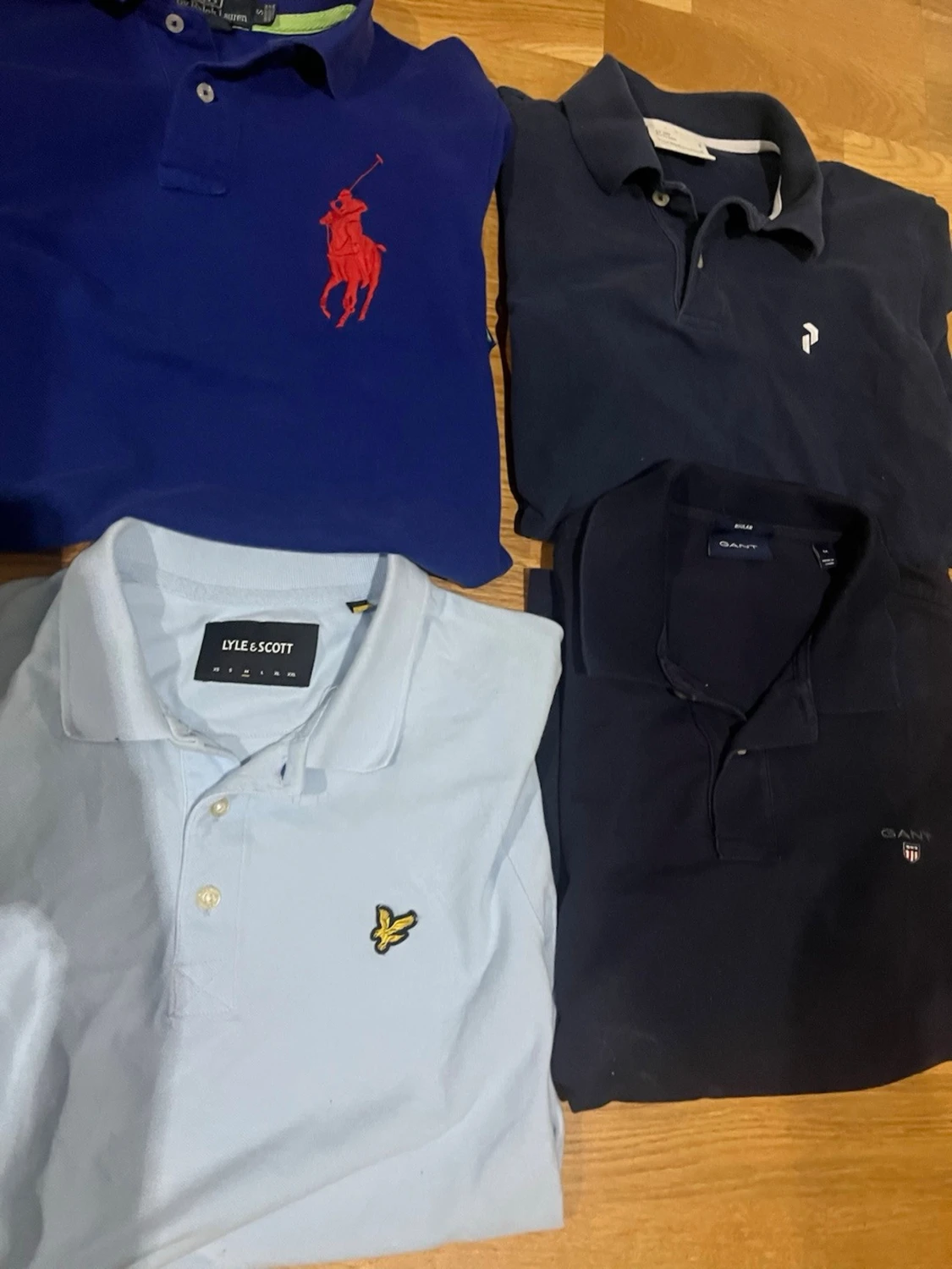 Fyra pikétröjor från Polo, Gant, Lyle & Scott - 1