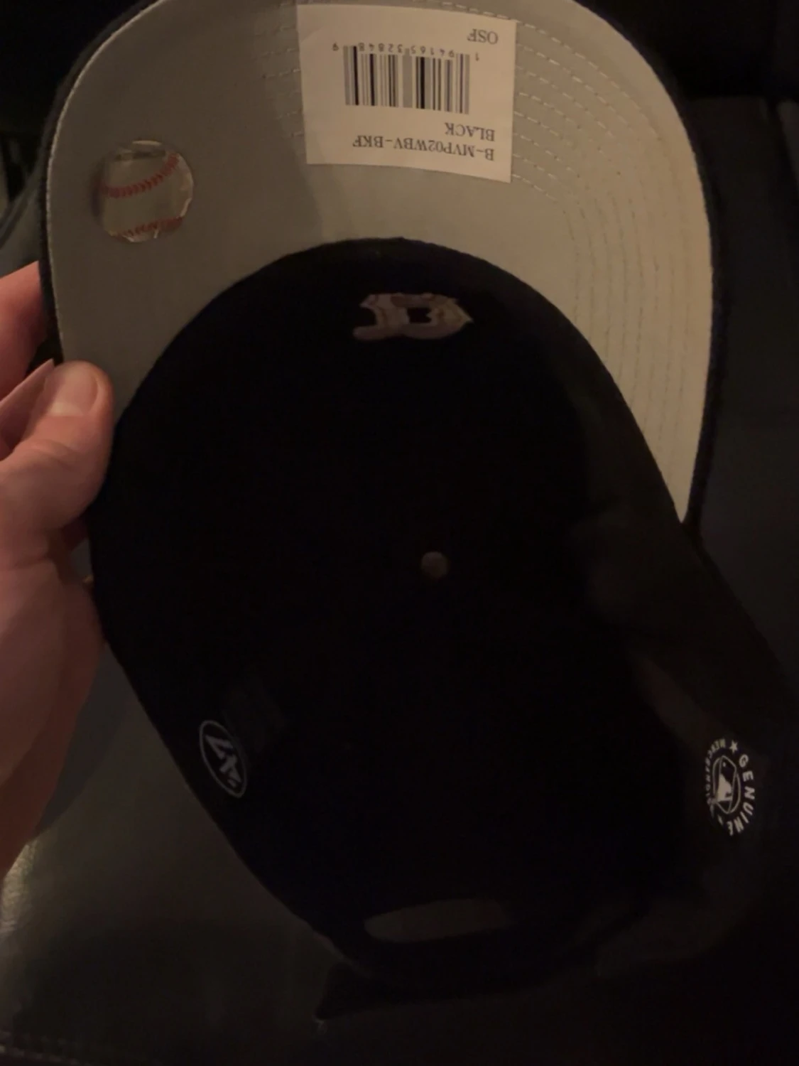 Svart Boston Red Sox keps - 2