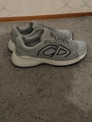 Dior b30 grå storlek 42 - Helt nya och använda bara 1 gång och är top kvalité! Kontakta mig om du vill ha mer info!