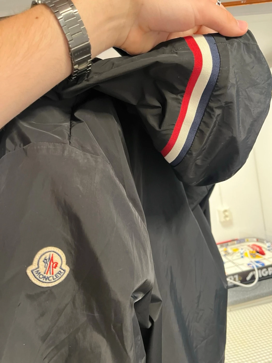 Svart vindjacka från Moncler - 5