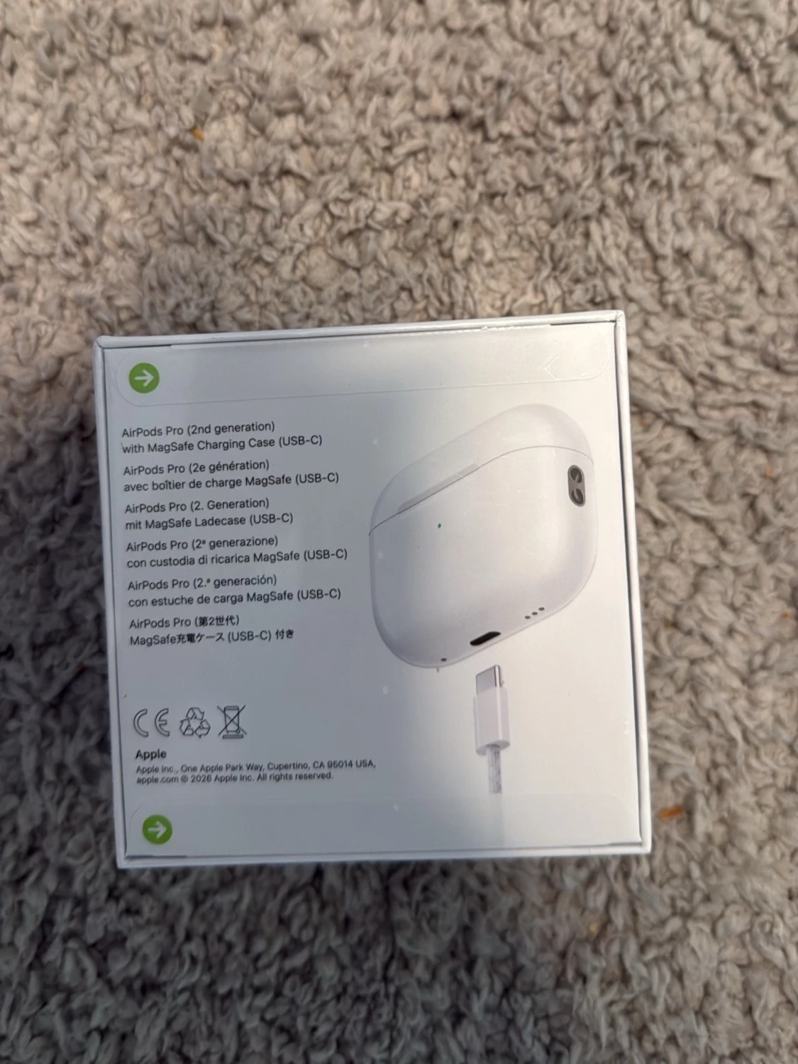 Apple AirPods Pro trådlösa hörlurar - 2