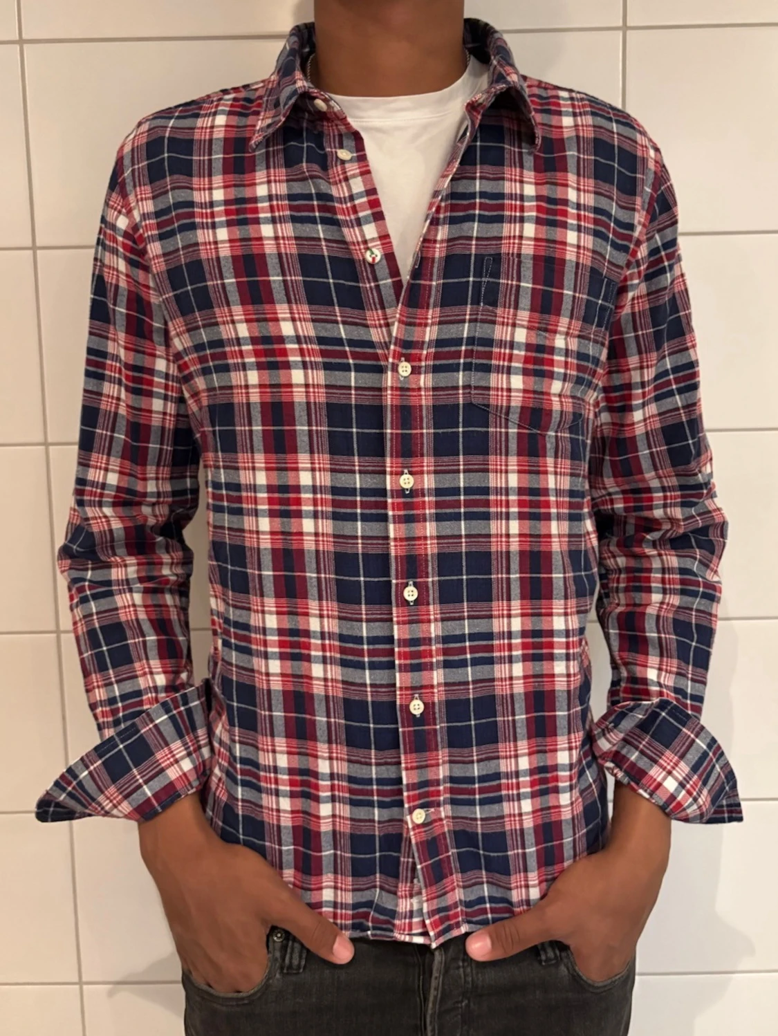 Flanell skjorta