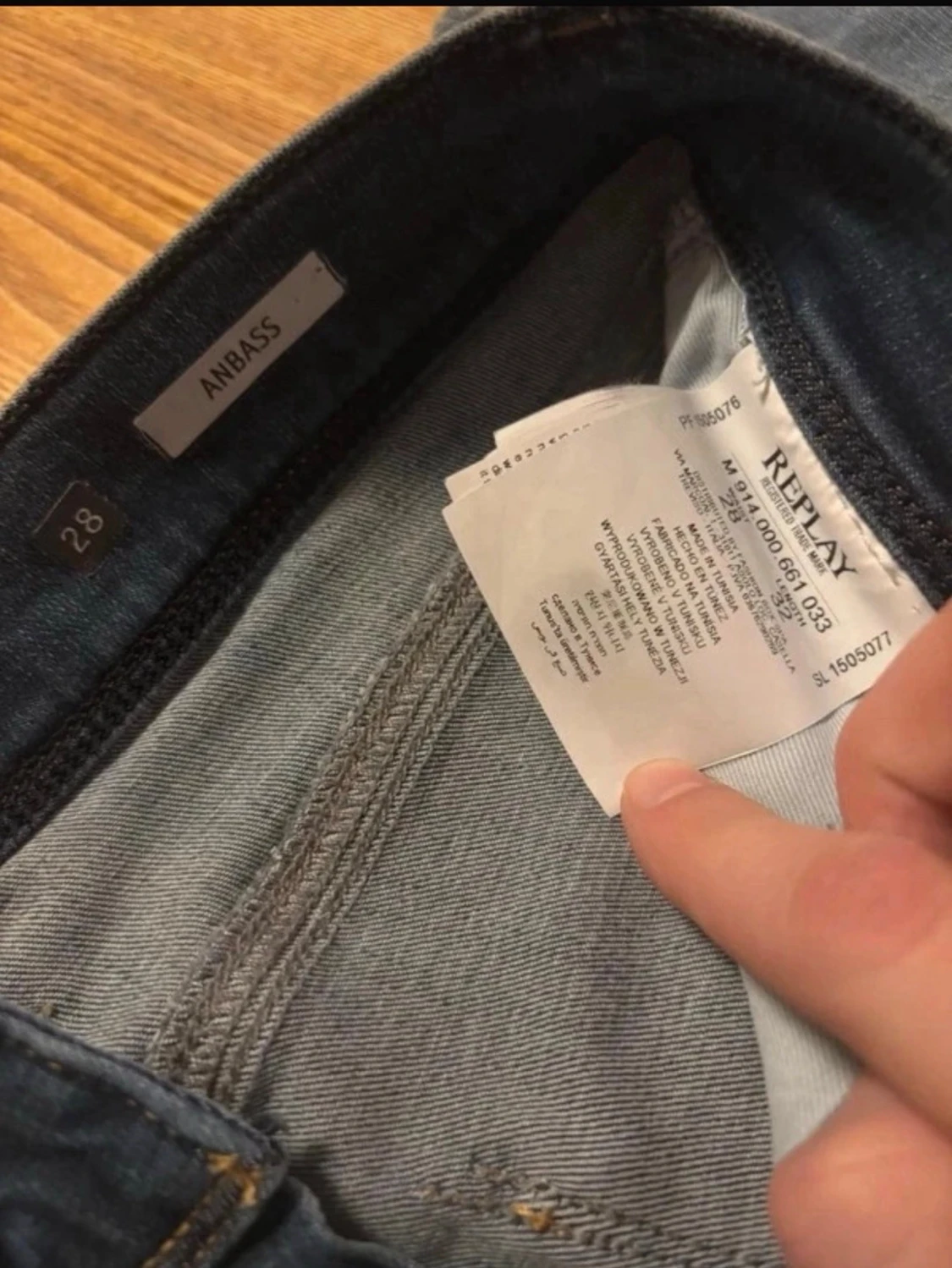 Blå jeans från Replay - 2