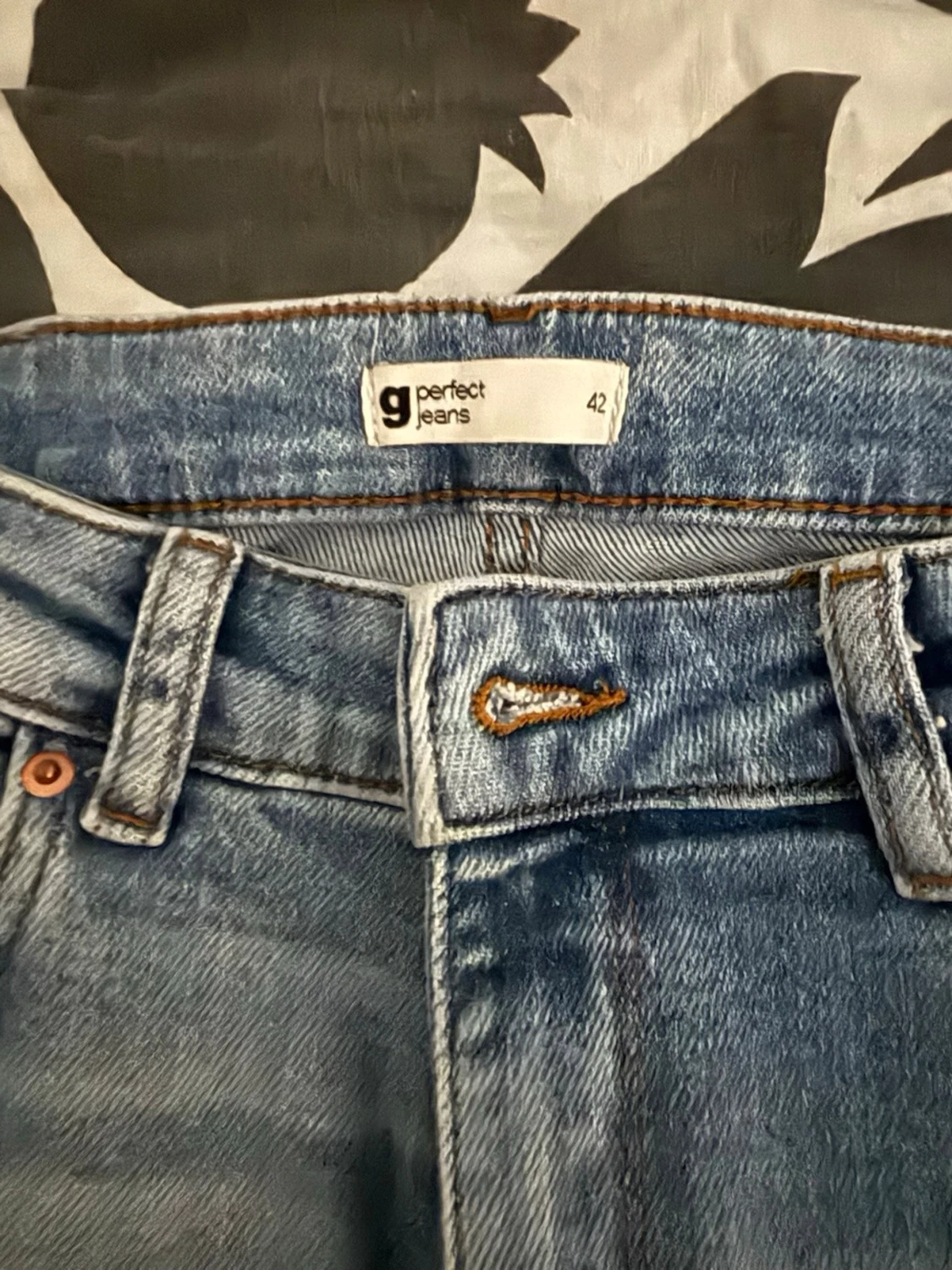 Blå jeans från Perfect Jeans - 1