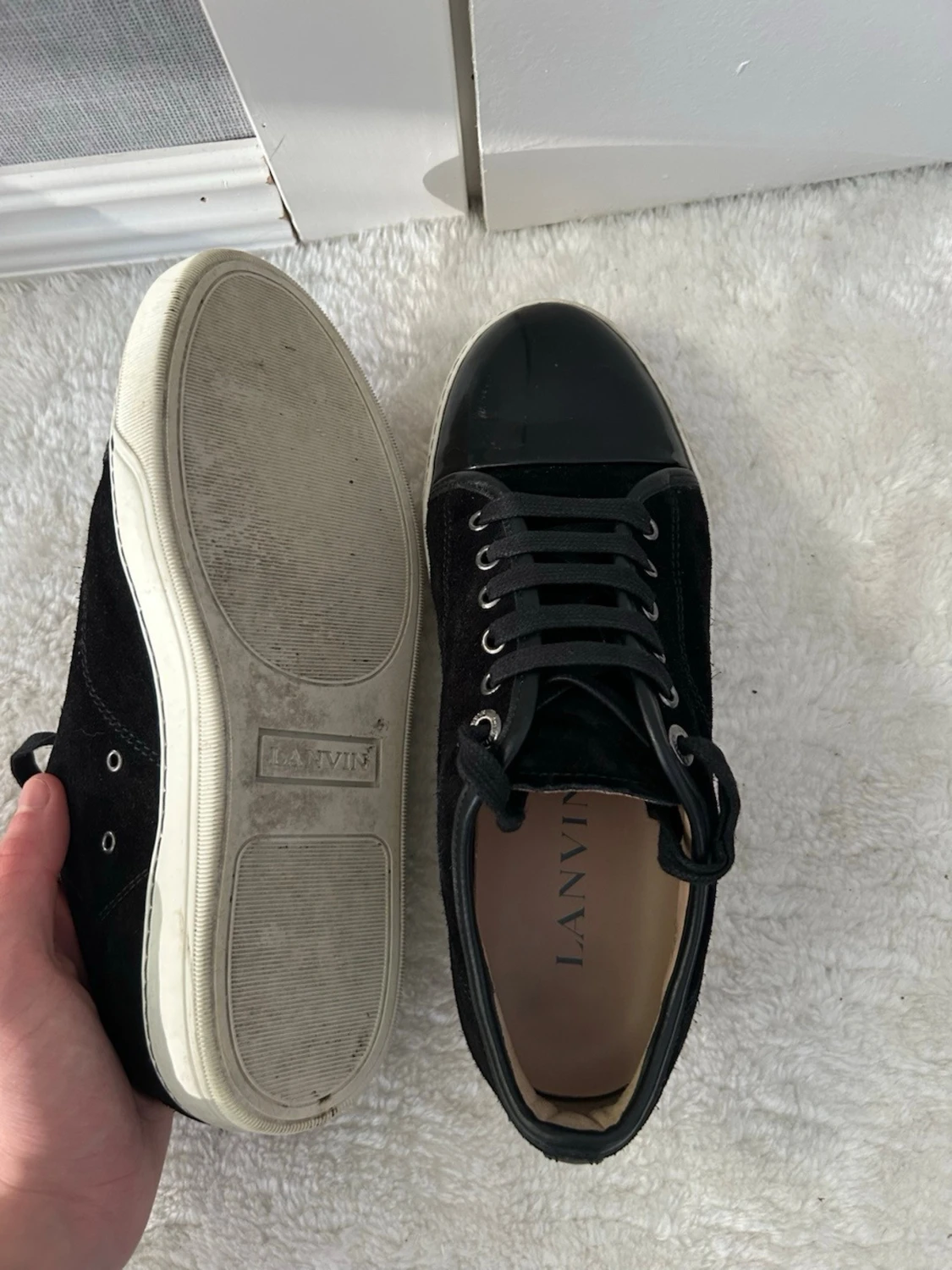 Svarta sneakers från Lanvin - 1