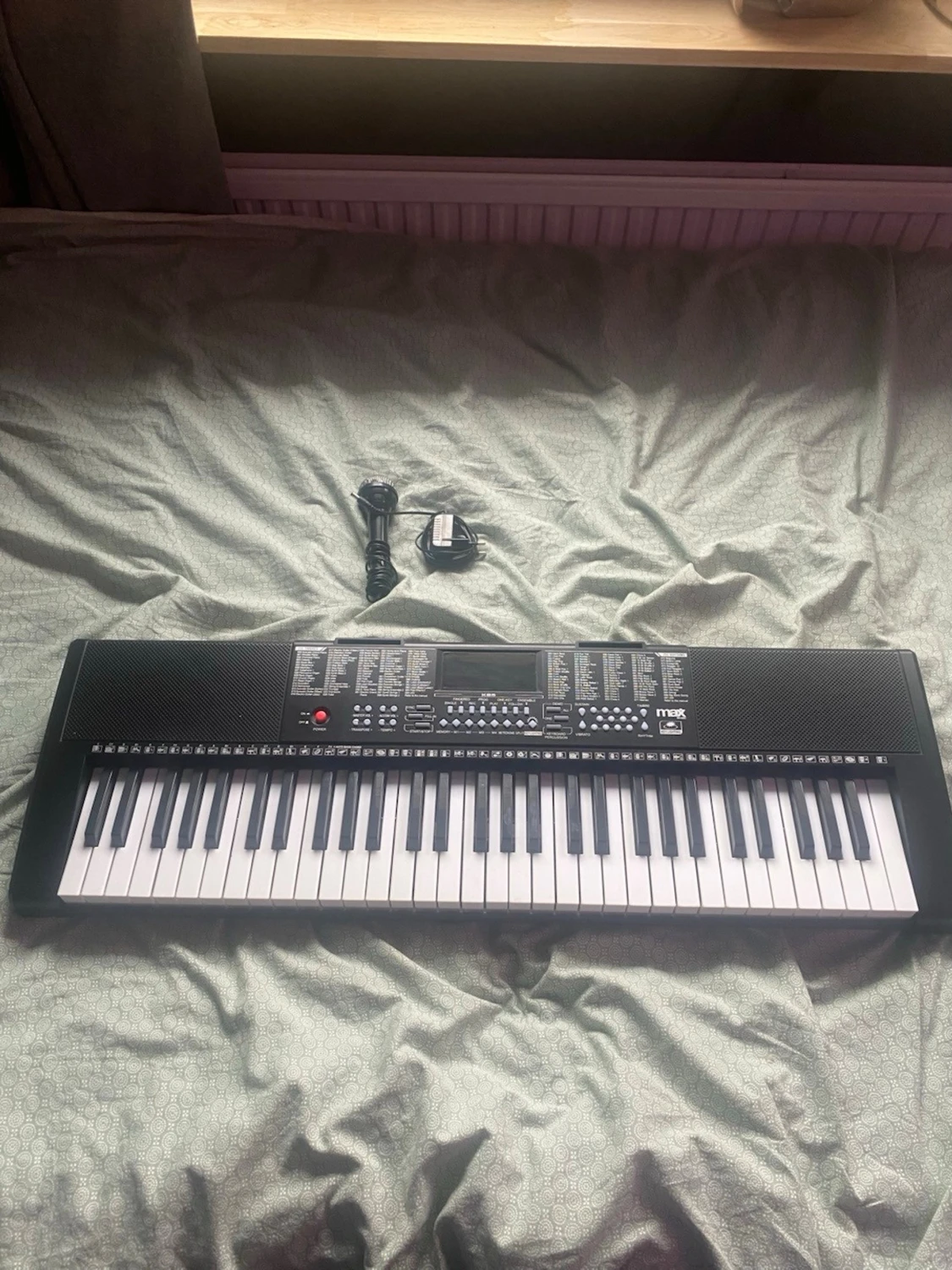 Svart och vit digital keyboard