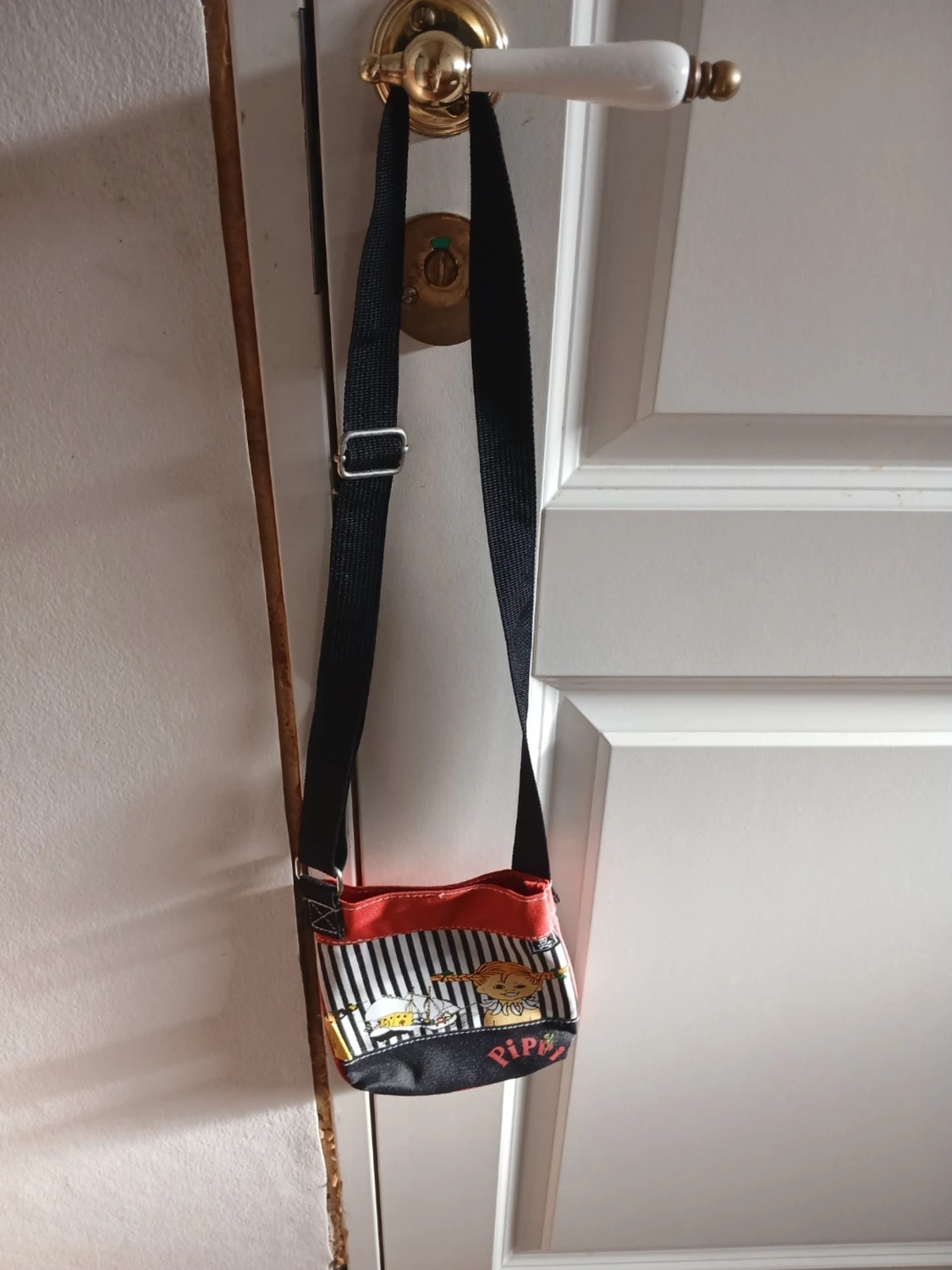 Pippi axelväska med tryck