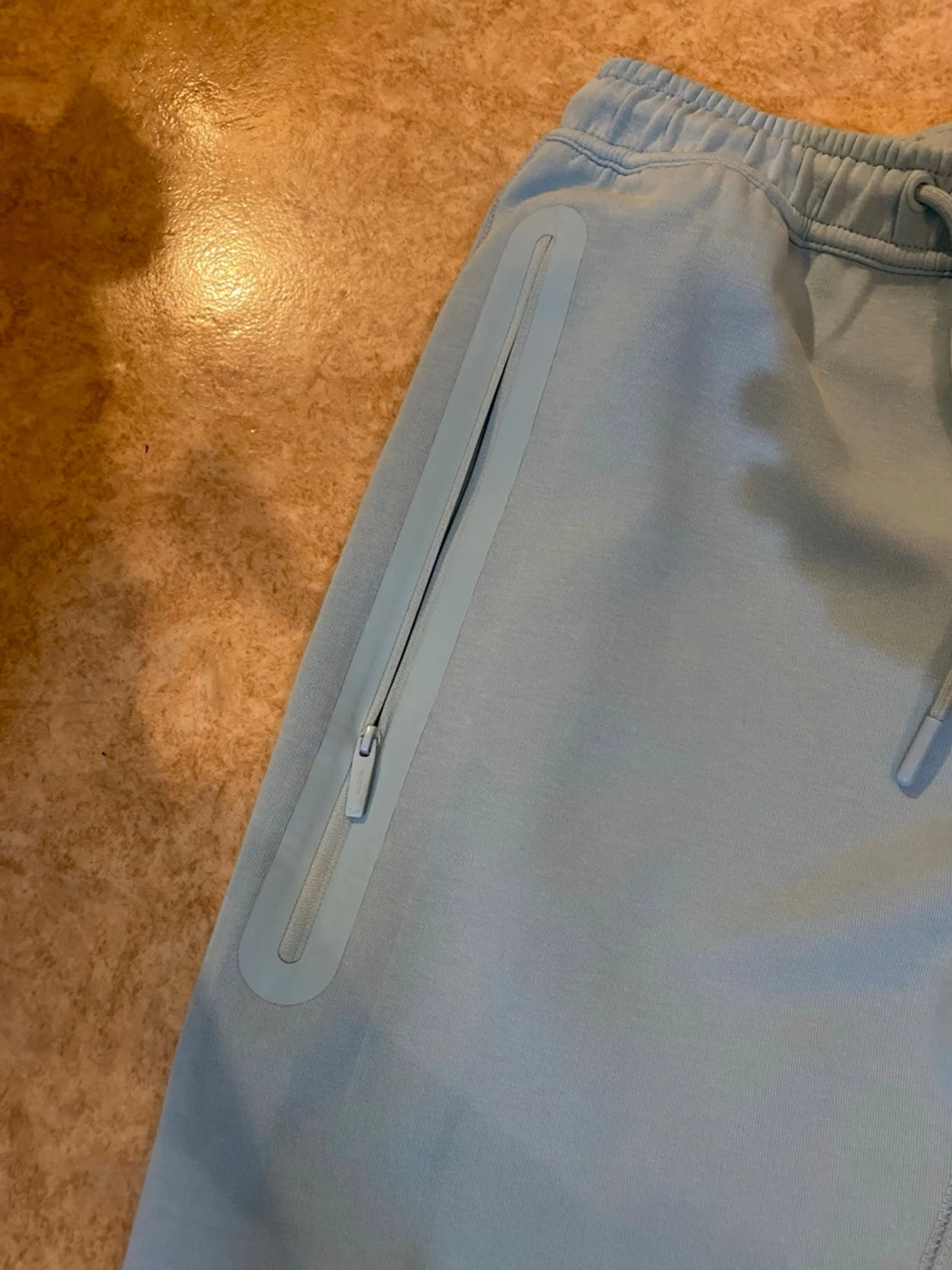 Nike NOCTA ljusblå mjukisbyxor - 3