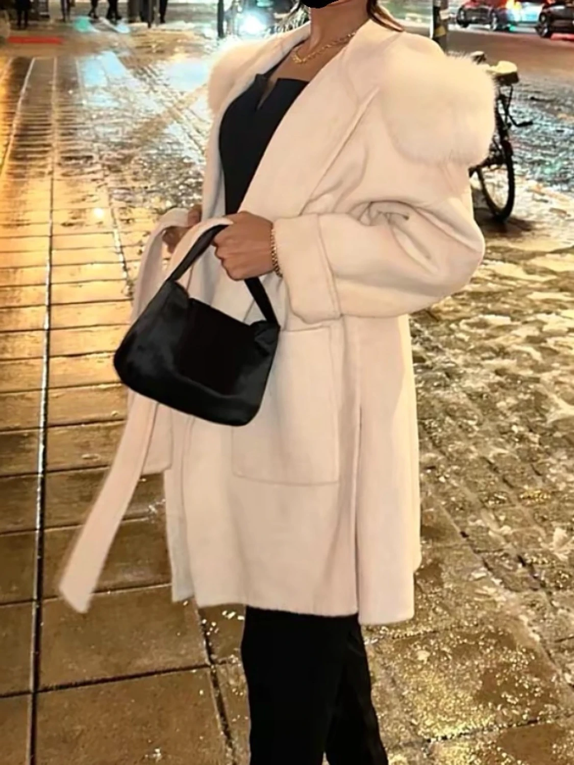 Alicia coat off - white - 2