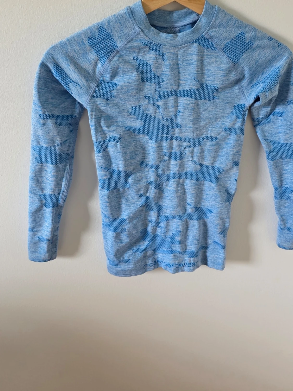 Blå underställ långärmad topp Cross Sportswear - 6
