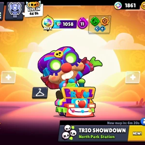 Brawl Stars spelkonto med 90 brawlers - Säljer ett Brawl Stars spelkonto med 90 av 99 brawlers upplåsta, 18 max nivå och flera skins. Kontot har över37300 troféer på flera karaktärer och inkluderar exklusiva belöningar och gadgets. Perfekt för dig som vill ta spelet till nästa nivå och ha tillgång till massor av innehåll. Och har flera legendary brawlers pris 470 till 500 priset kan diskuteras 