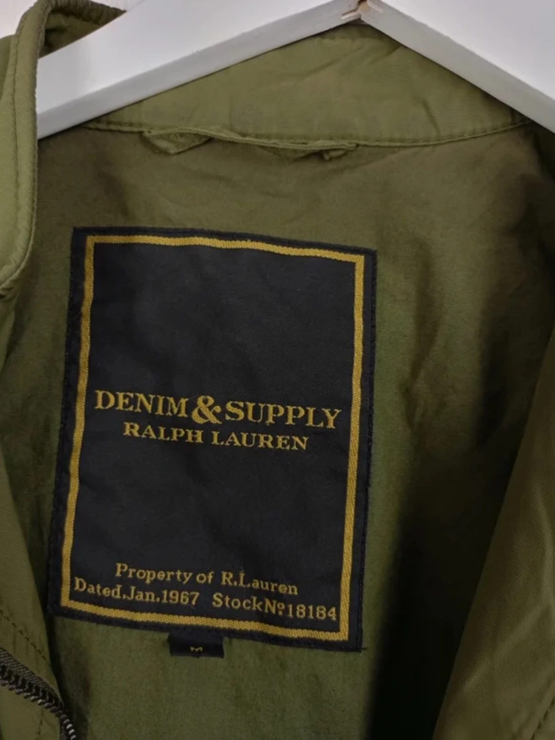 Olivgrön vindjacka från Ralph Lauren - 1