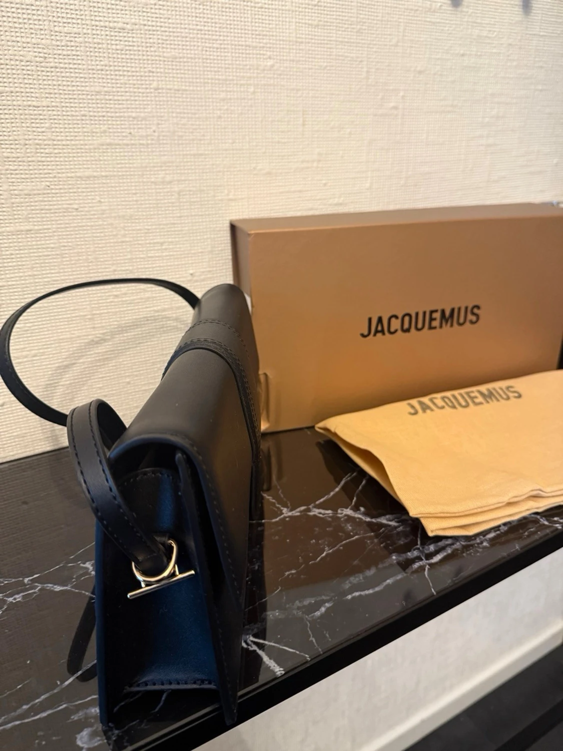 Jacquemus Le grand Bambino läderväska - 2