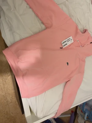 Lacoste hoodie  - Säljer en fin Lacoste hoodie har tyvärr inte kvar kvittot den är i storlek M EJ ANVÄND! Pris kan diskuteras 