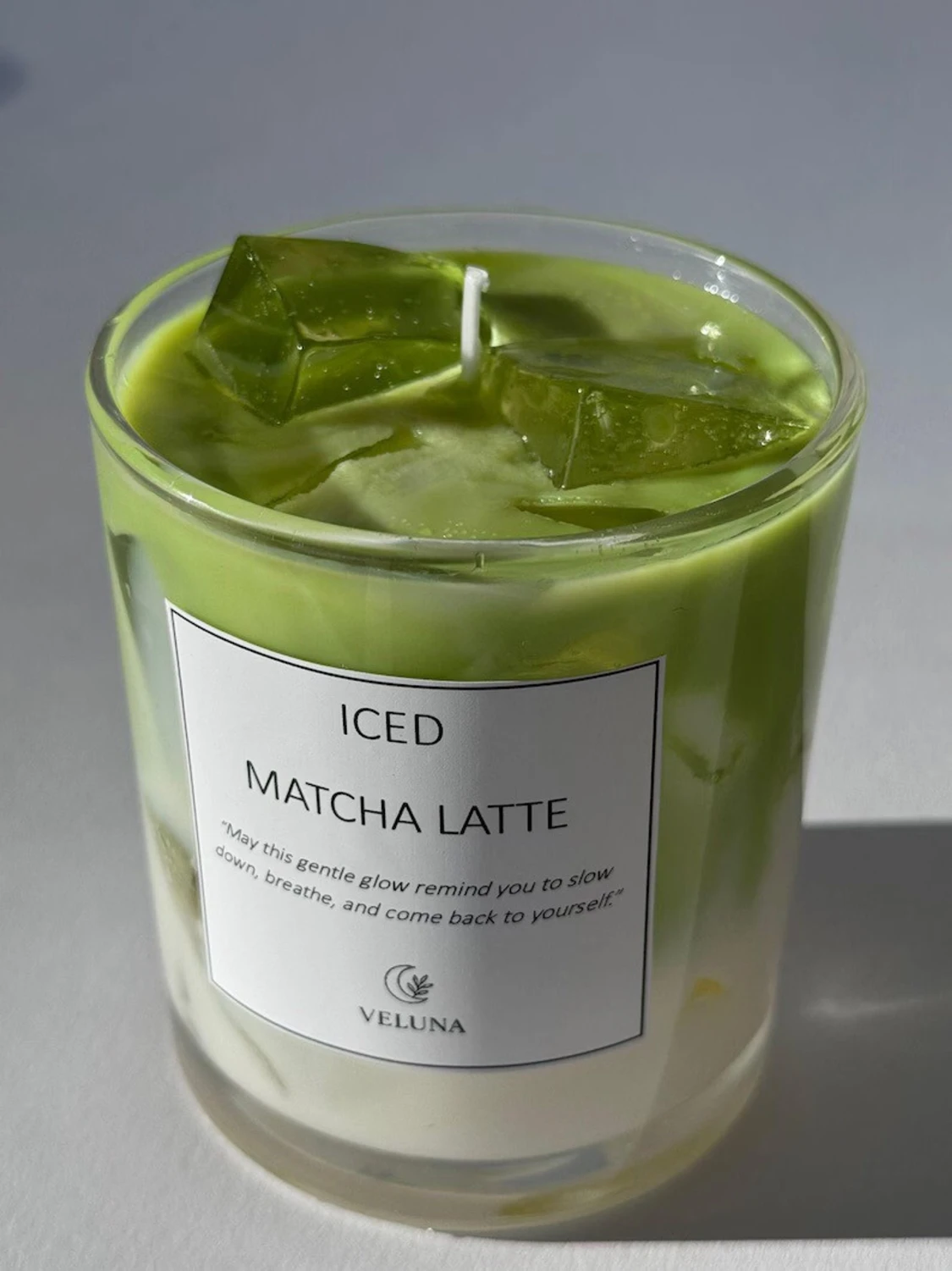 Iced Matcha Latte doftljus från Veluna - 1
