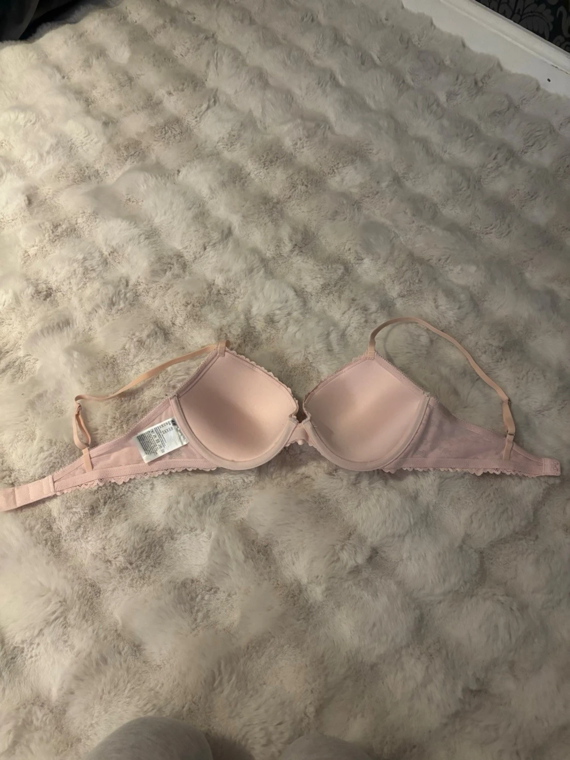 Väldigt fin rosa spets bh - 2