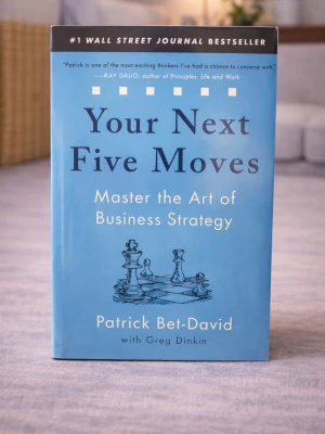 Your Next Five Moves (Brand new, in English) - Skick: Helt ny bok. Omslag: Pappercover. Storlek: standard (inte pocket). Förpackning: I sitt originala plastomslag. Från: Stockholm. Snabb leverans inom Sverige.