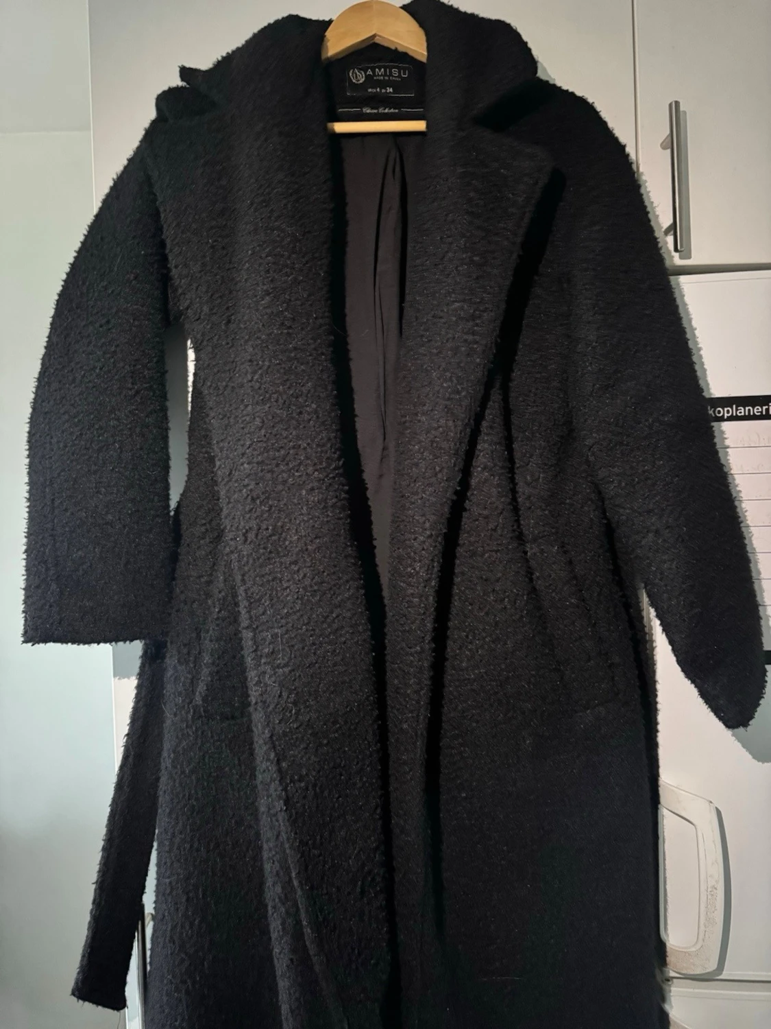 Svart teddy-kappa  - 3