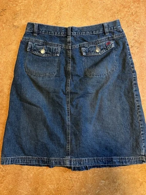 Jeanskjol - Jeanskjol i 100% bomull