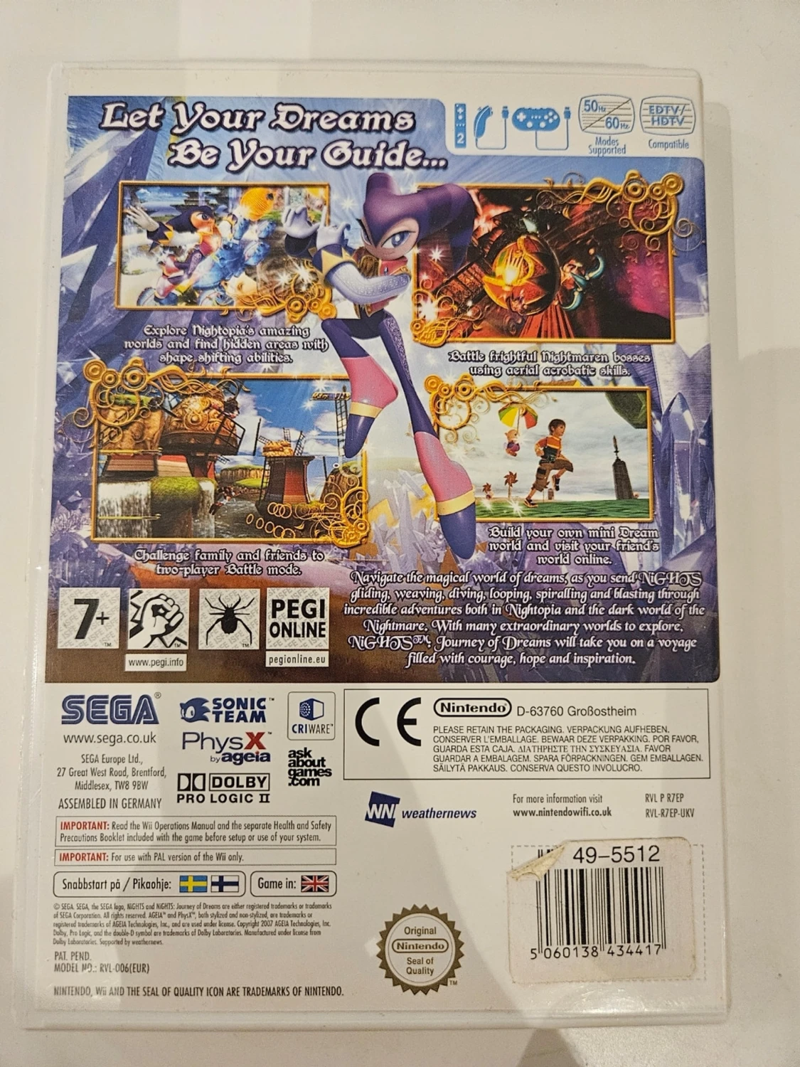 NiGHTS: Journey of Dreams till Wii - 1