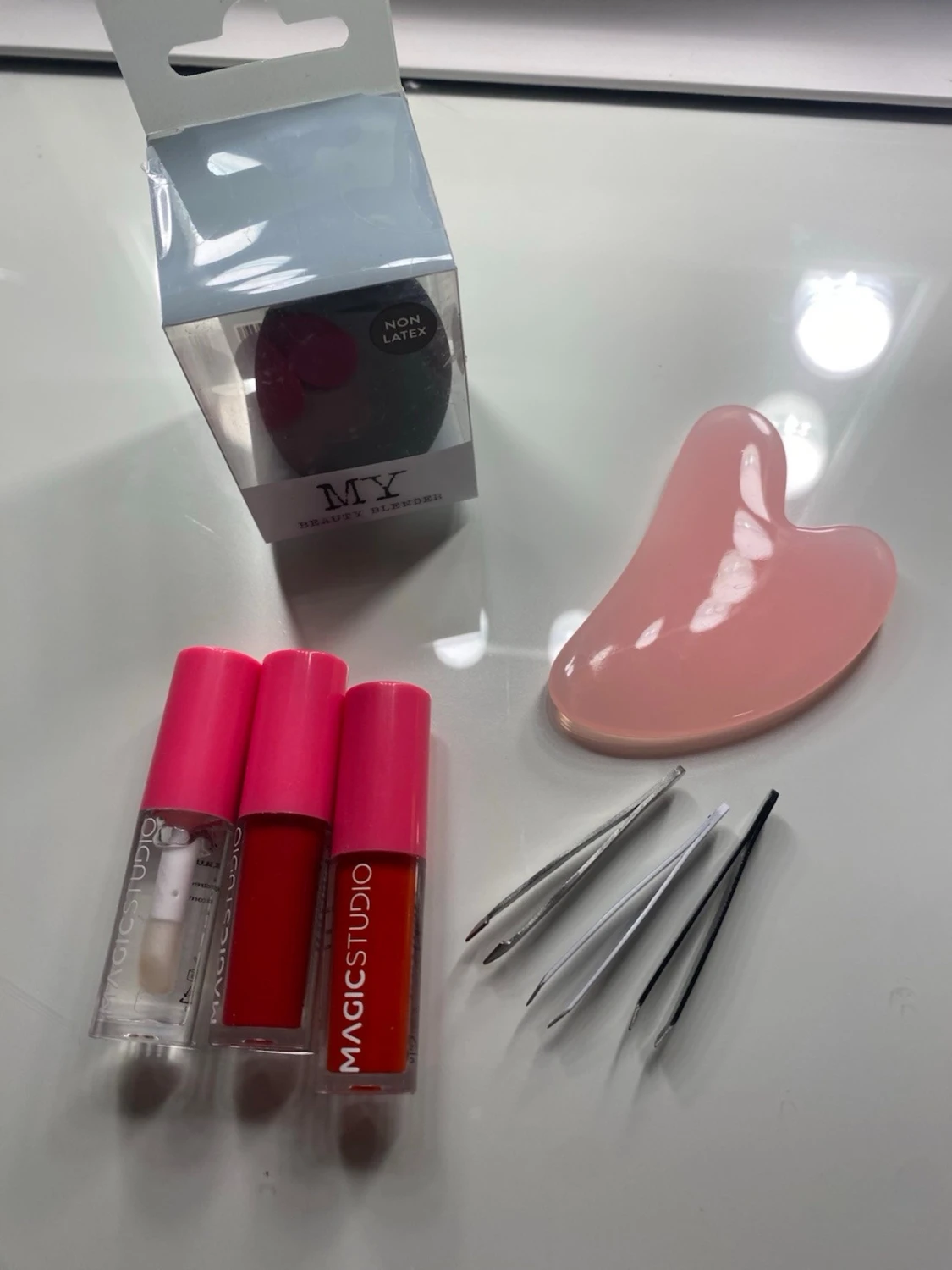 Skönhetstillbehör mix med gua sha