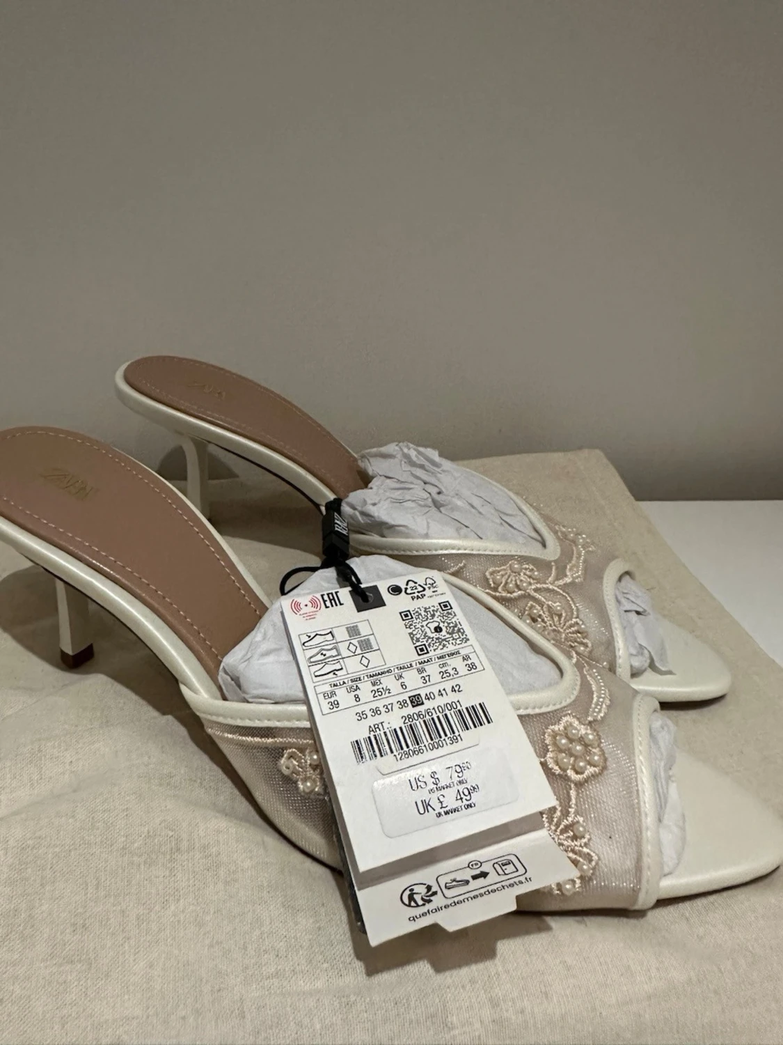 Populära Zara klackar  - 2