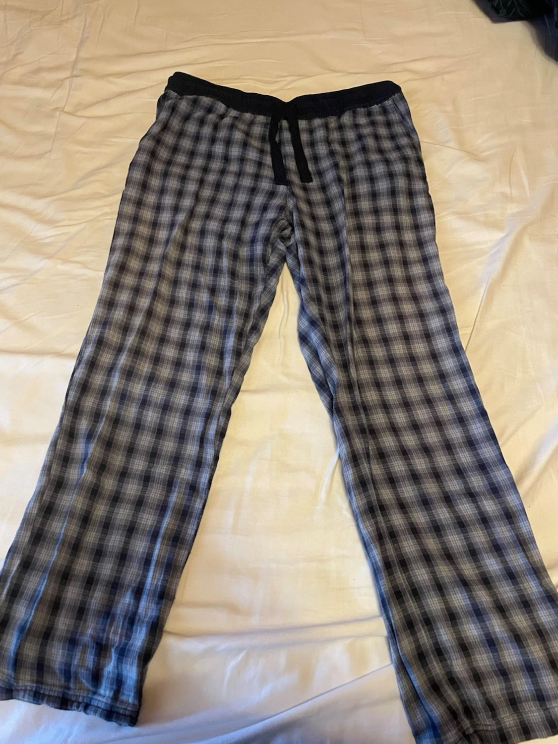 Två par rutiga pyjamasbyxor - 2