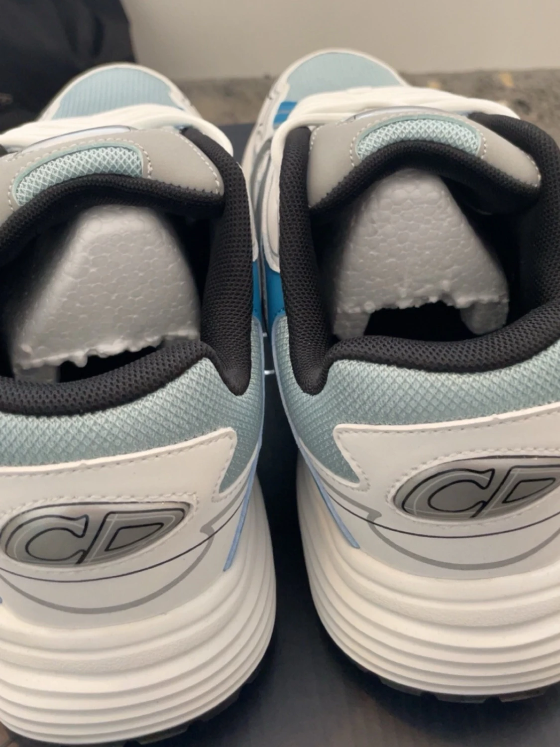 D***r sneakers i blått och vitt - 2