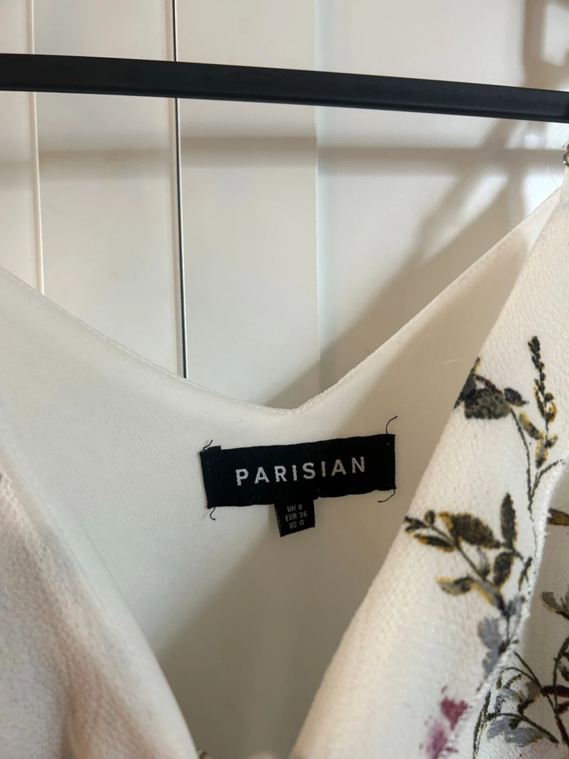 Vit blommig byxdress från Parisian - 2
