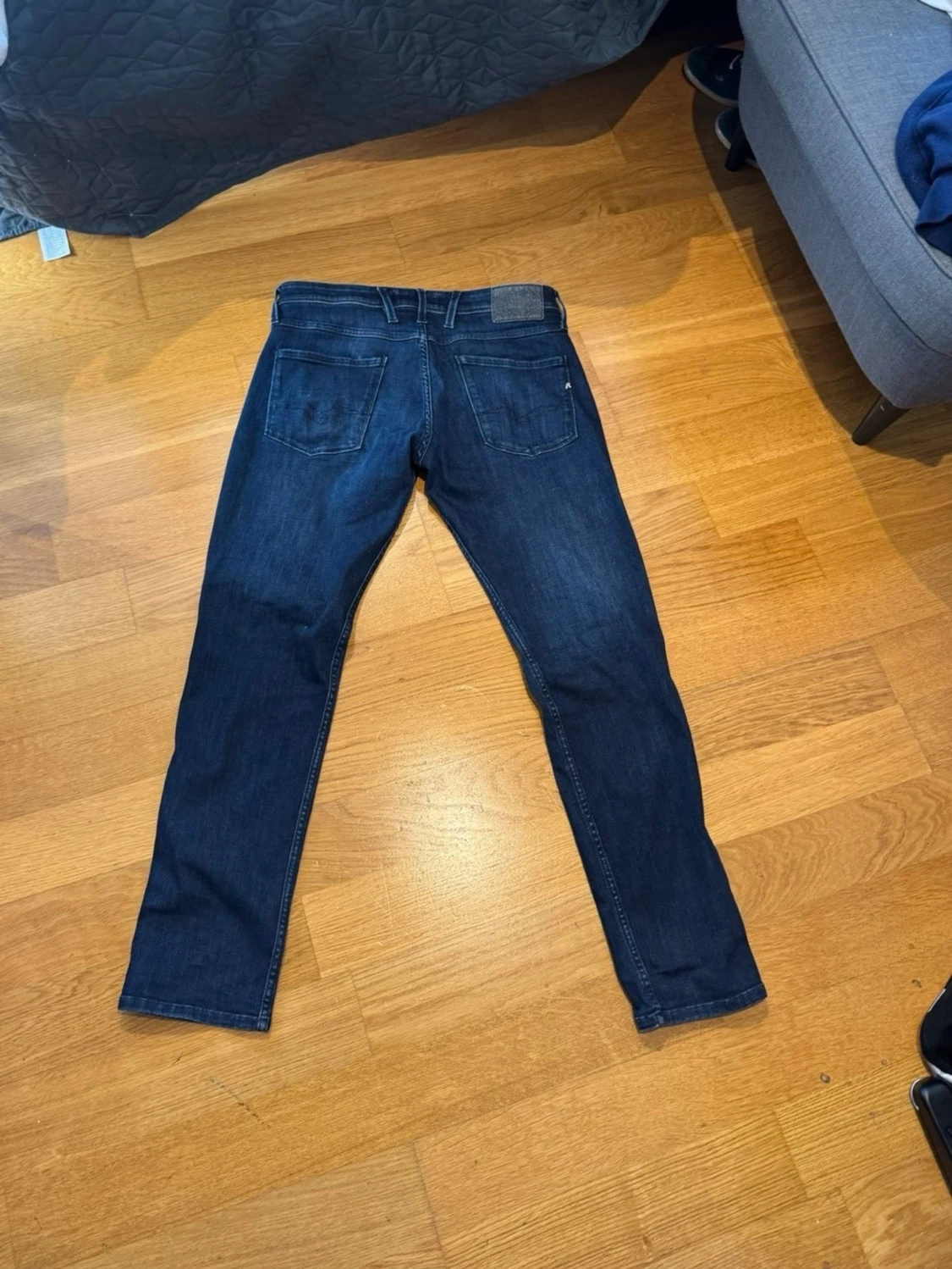 Mörkblå jeans Replay Anbass W34 L32 - 2