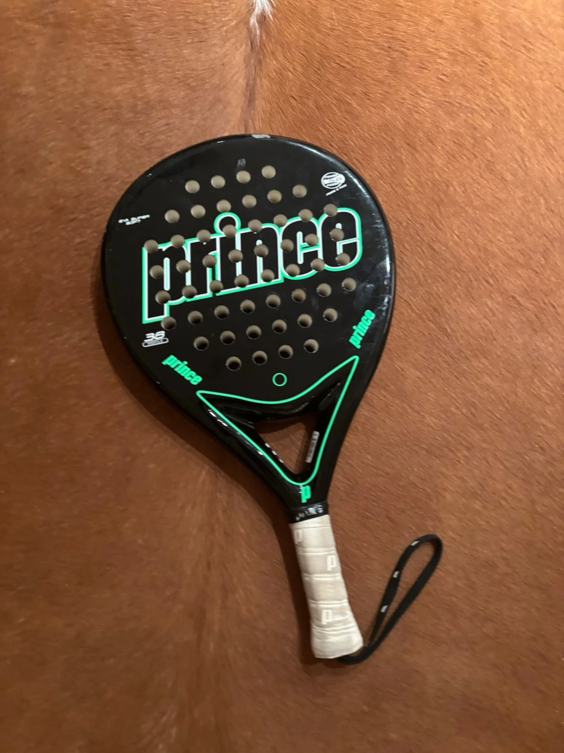 Padelracket från Prince svart/grön