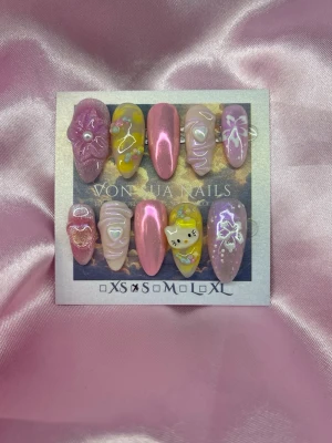 Sugarpop (S);Medium Almond - S: 15 mm, 11,5 mm, 12 mm, 11 mm, 9 mm 