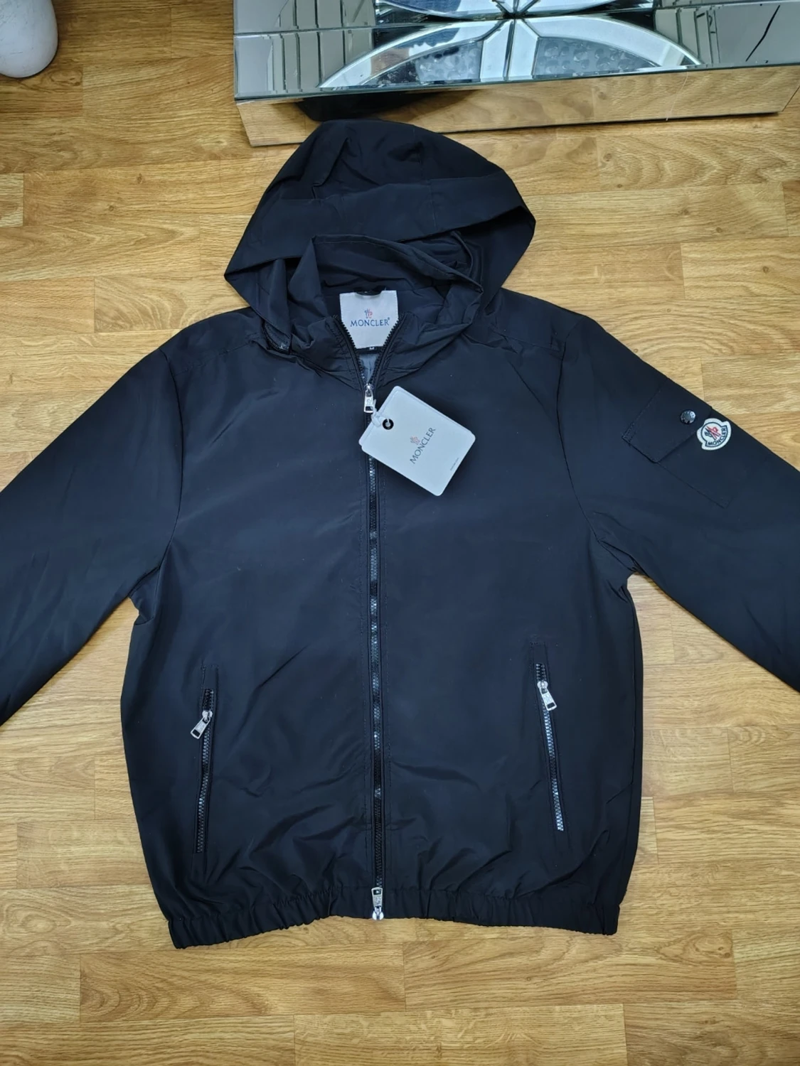 Svart vindjacka från Moncler - 5