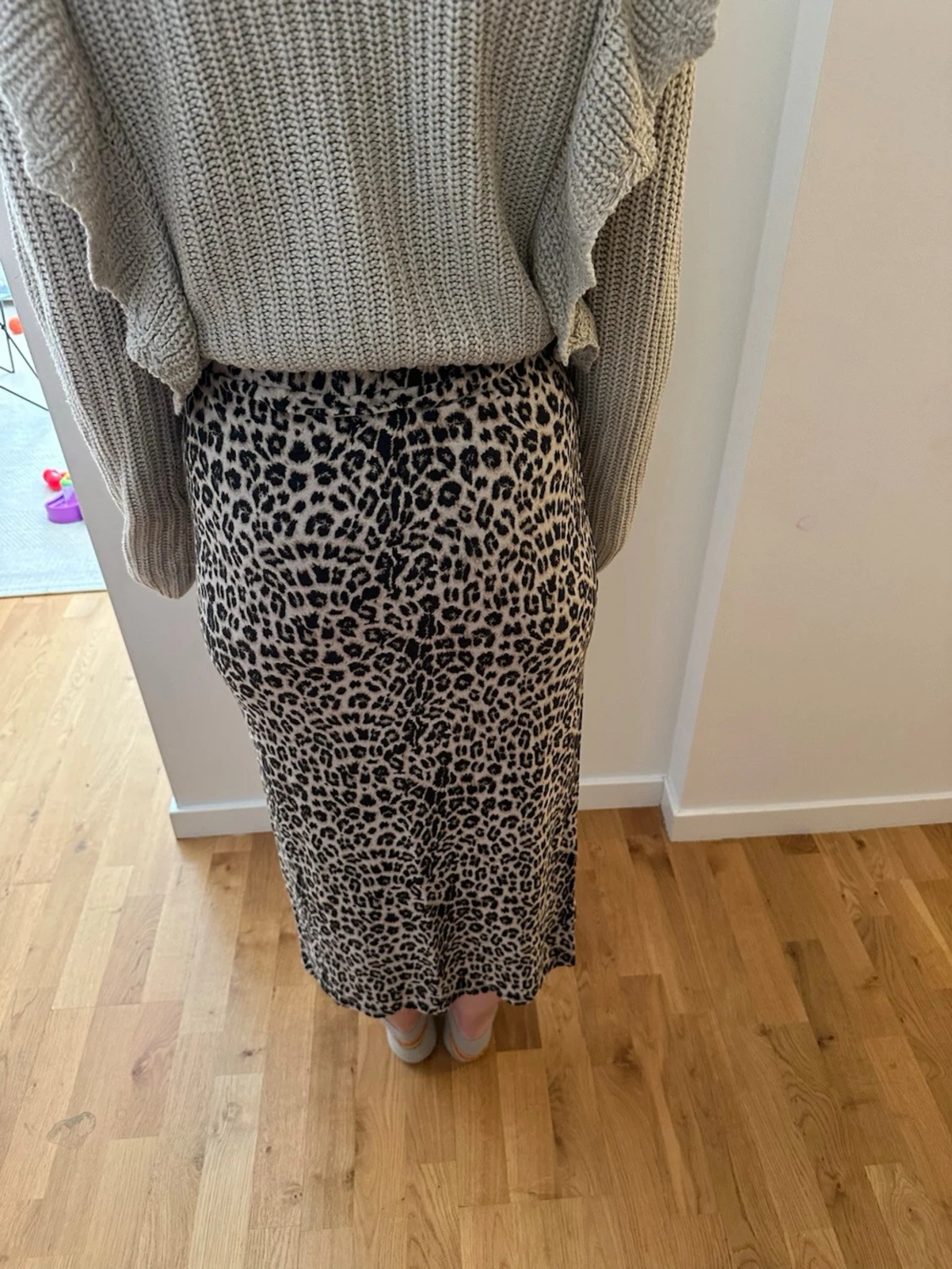 Leopardmönstrad långkjol - 1