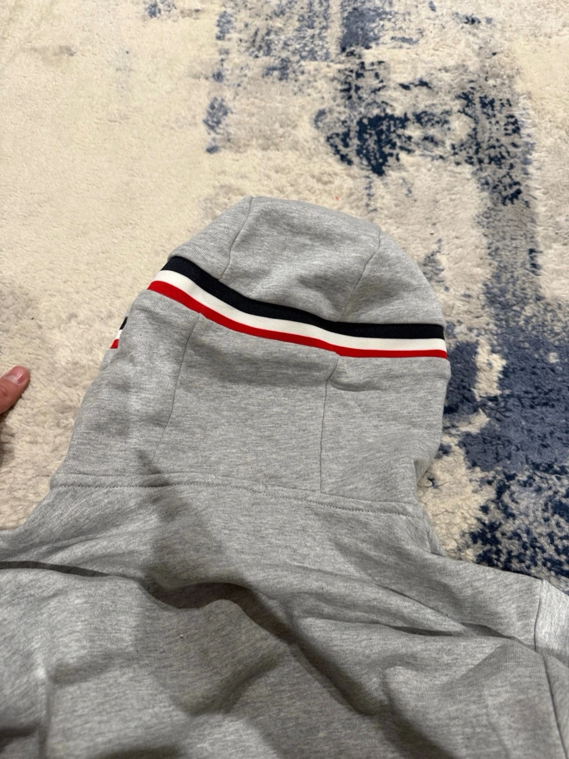 Grå Moncler zip hoodie - 6