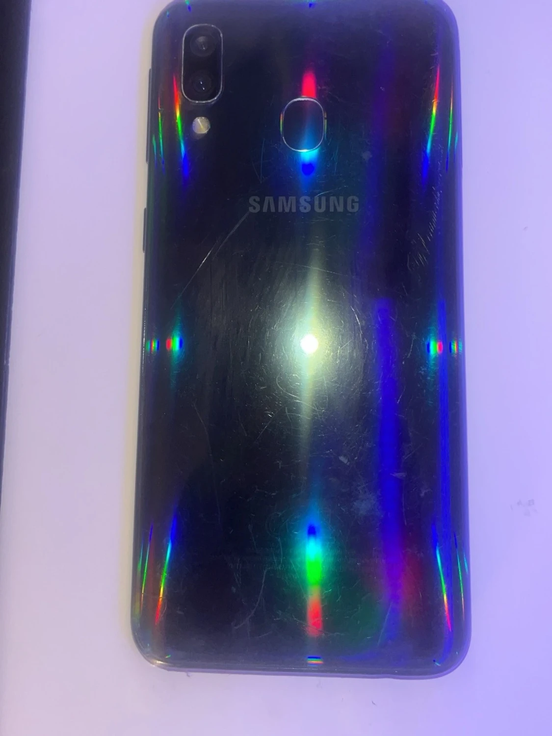 Samsung Galaxy svart Android-telefon