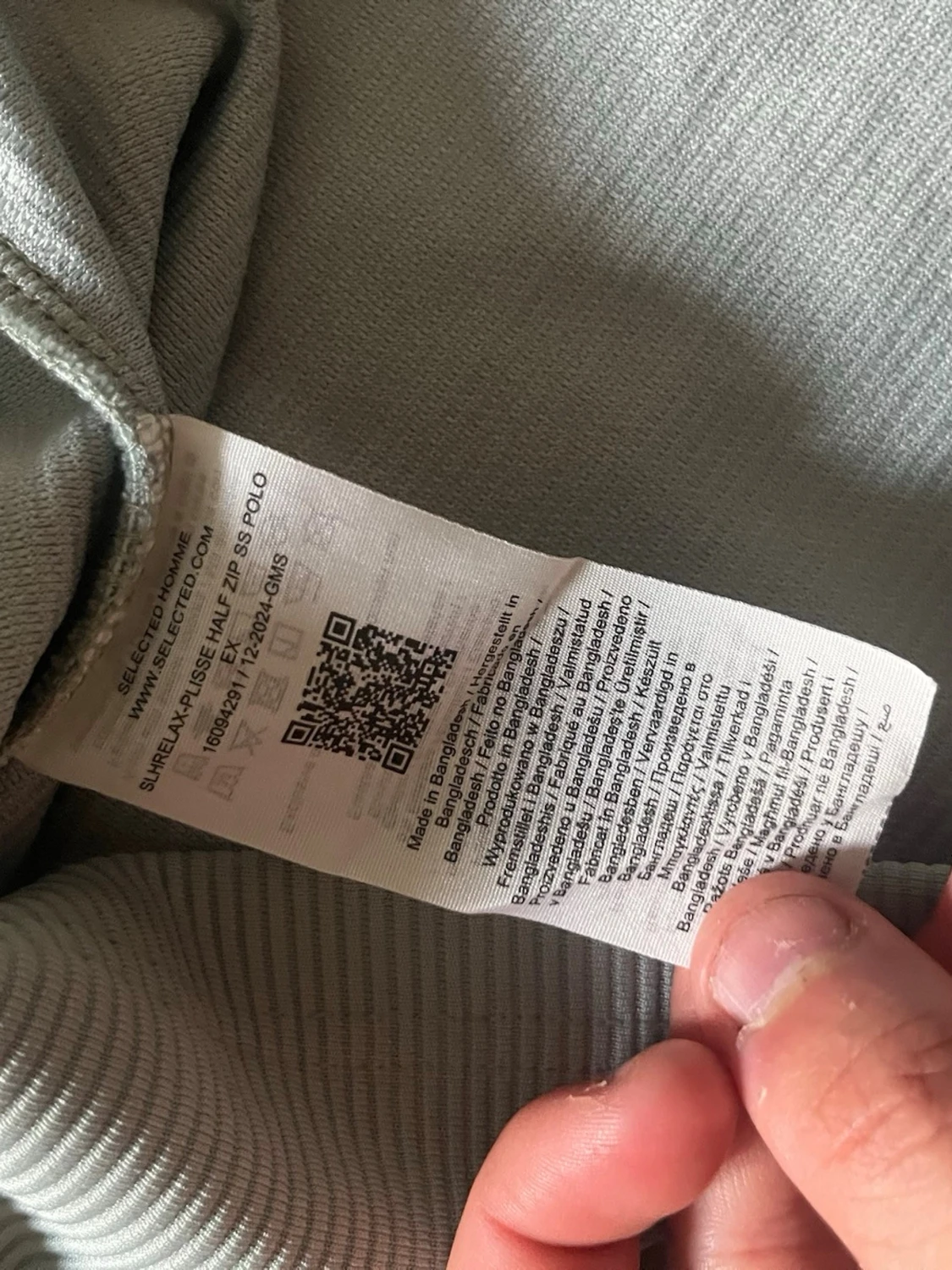Randig polotopp från Selected Homme - 2