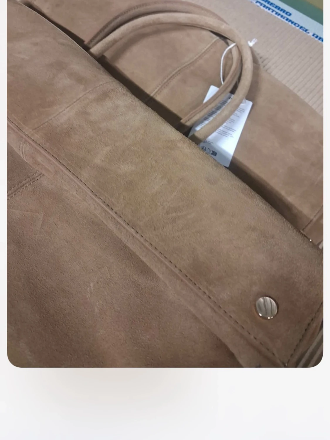 Beige mocka Totebag från NA-KD - 3