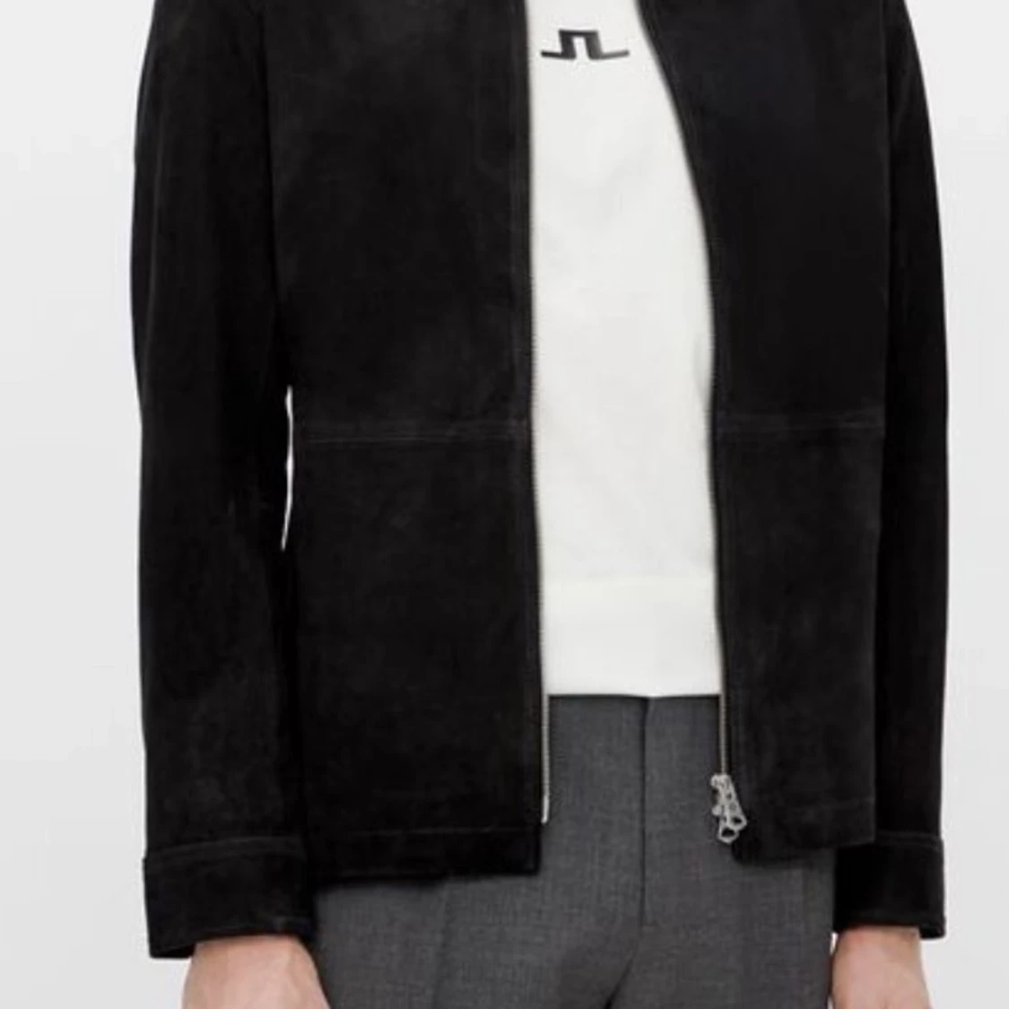 Svart mocka jacka från J Lindeberg