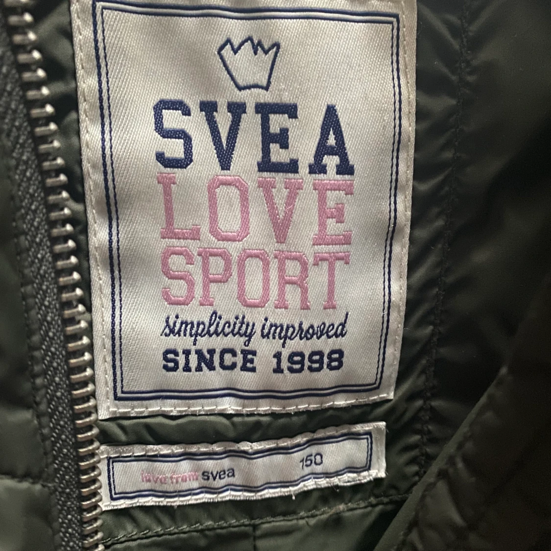 mörkgrön svea-jacka - 91