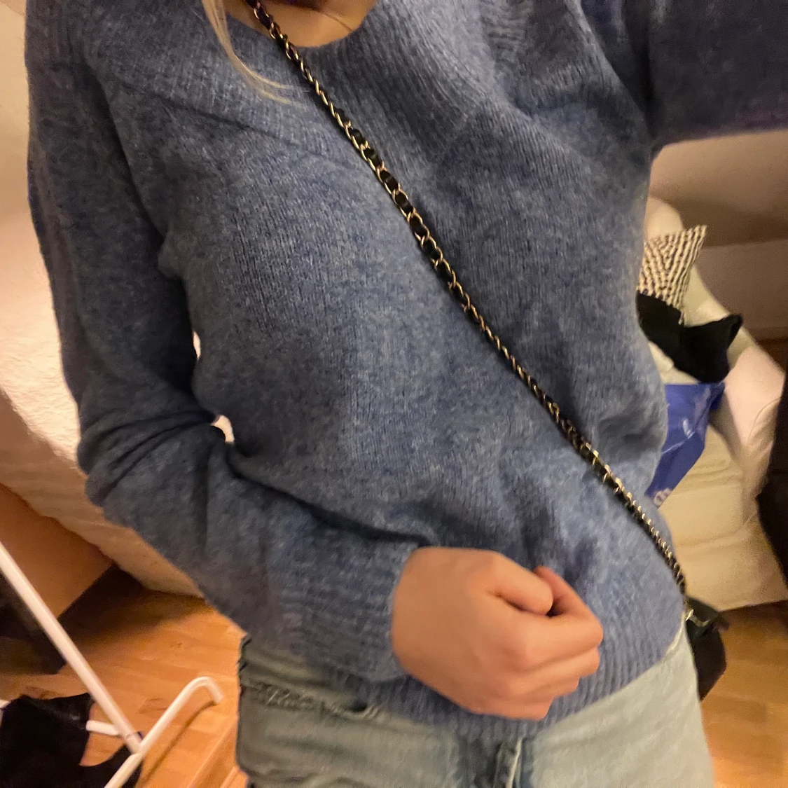 Fin stickad tröja  - 90